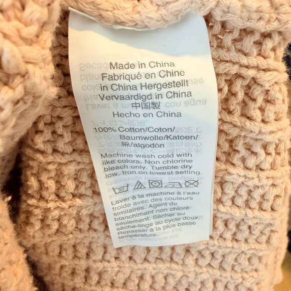 Madewell Bobble Pom Balloon Sleeve Knit Pullover Sweater in Pink - Size Small- 1 - Picture 7 of 7